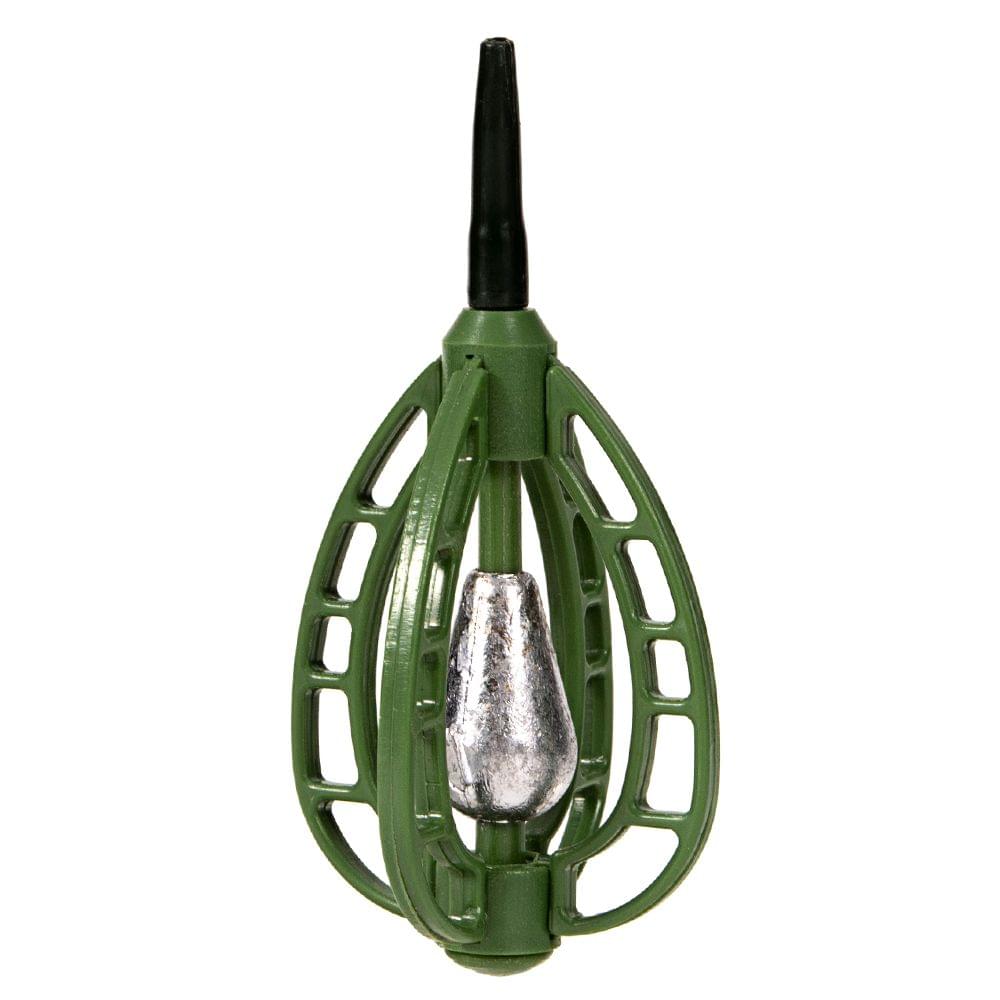 ABS Fishing Sinker Carp Fishing Feeder Fishing Bait Cage - 40g