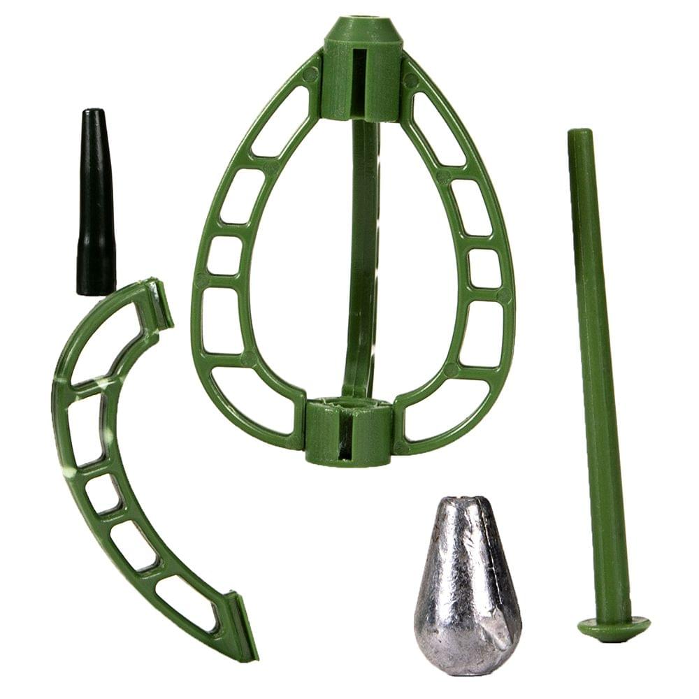 ABS Fishing Sinker Carp Fishing Feeder Fishing Bait Cage - 40g