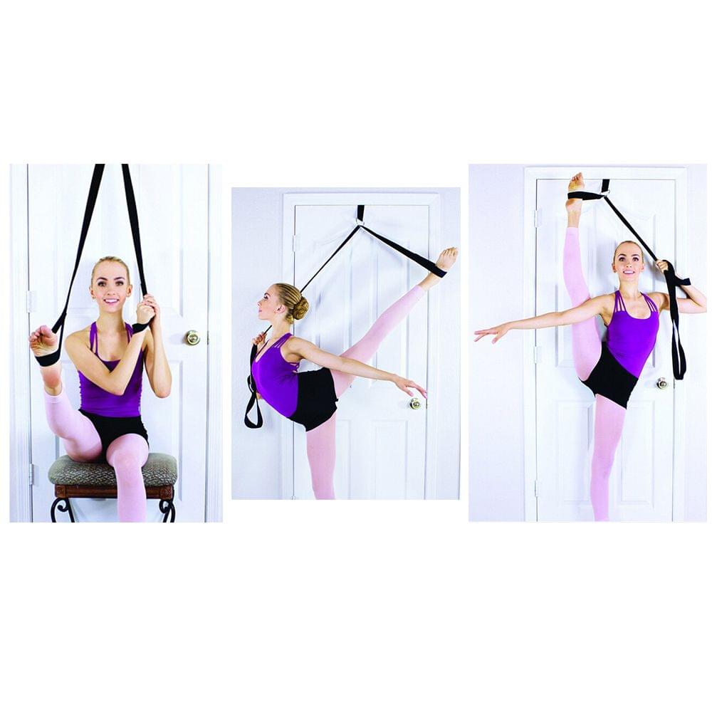 Adjustable Ballet Stretch Band Leg Stretcher with Door Achor