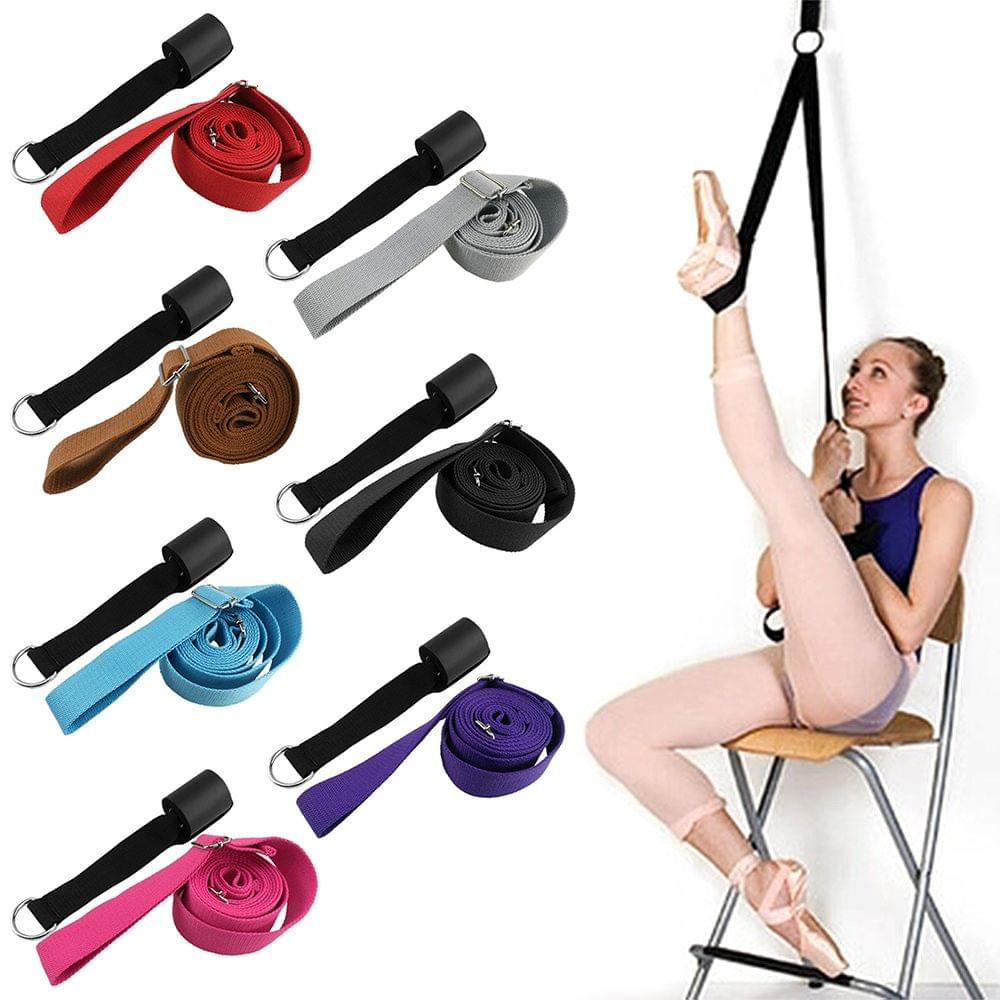 Adjustable Ballet Stretch Band Leg Stretcher with Door Achor