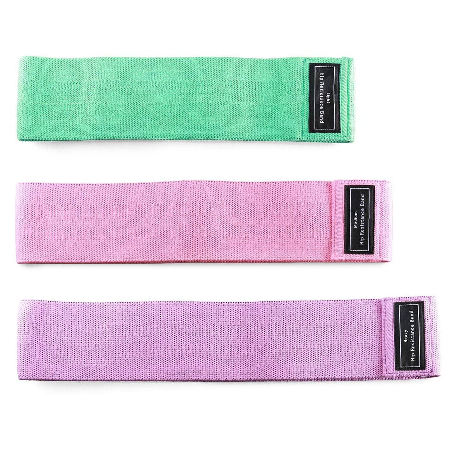 3pcs Booty Bands Fabric Resistance Glute Bands for Legs and