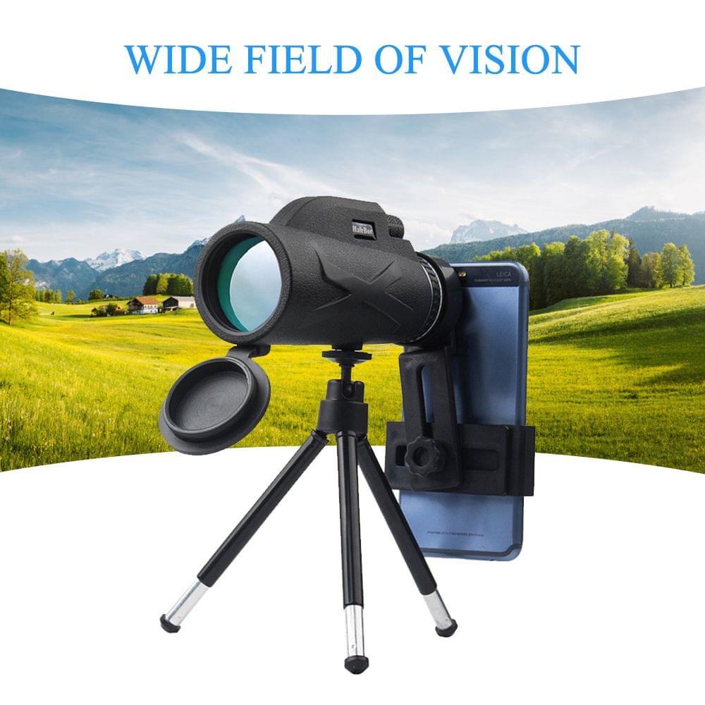 80X100 Zoom High Definition Lens Prism Hiking Monocular