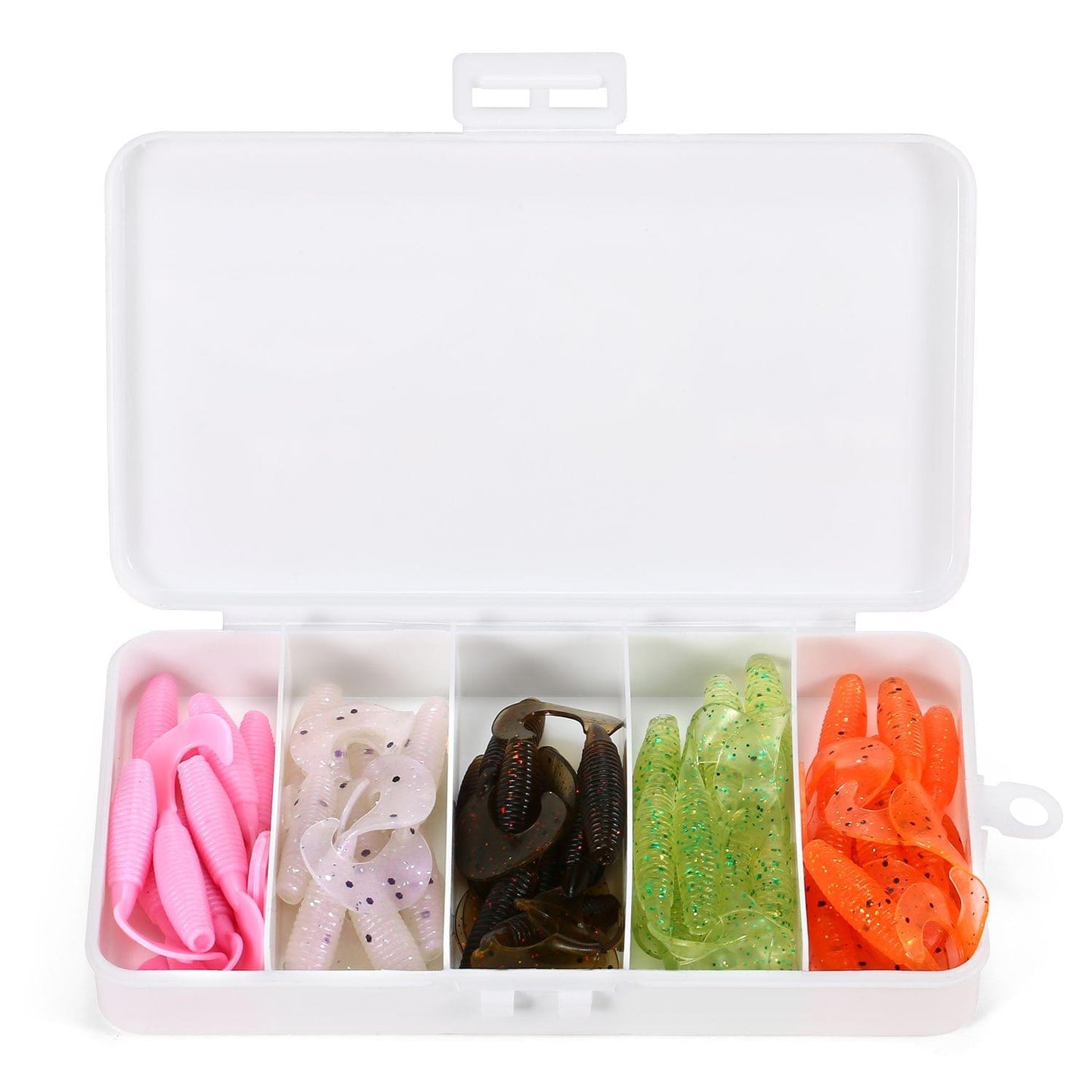 Artificial Soft Fishing Lure Artificial Silicone Worm Bait - BT-01