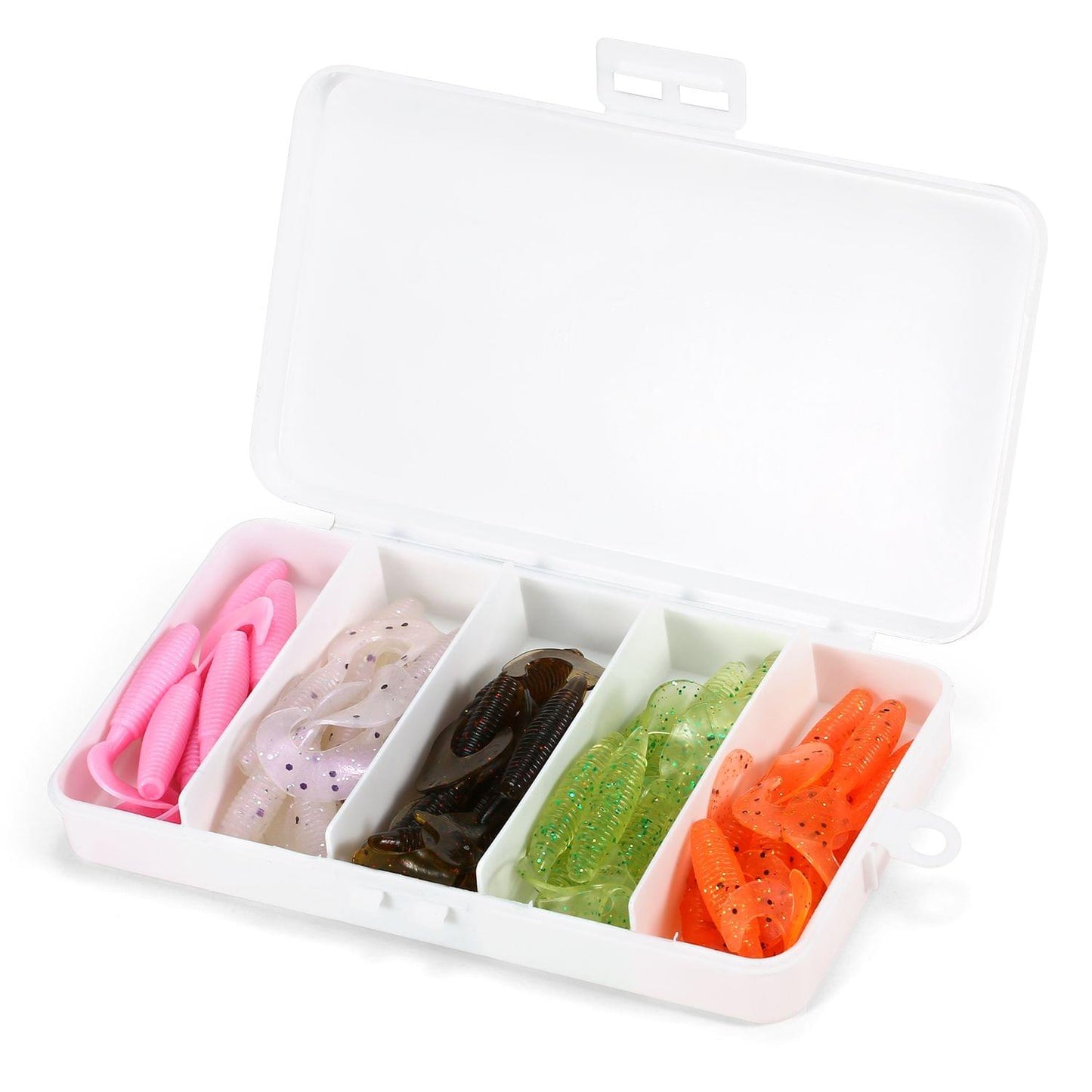 Artificial Soft Fishing Lure Artificial Silicone Worm Bait - BT-01