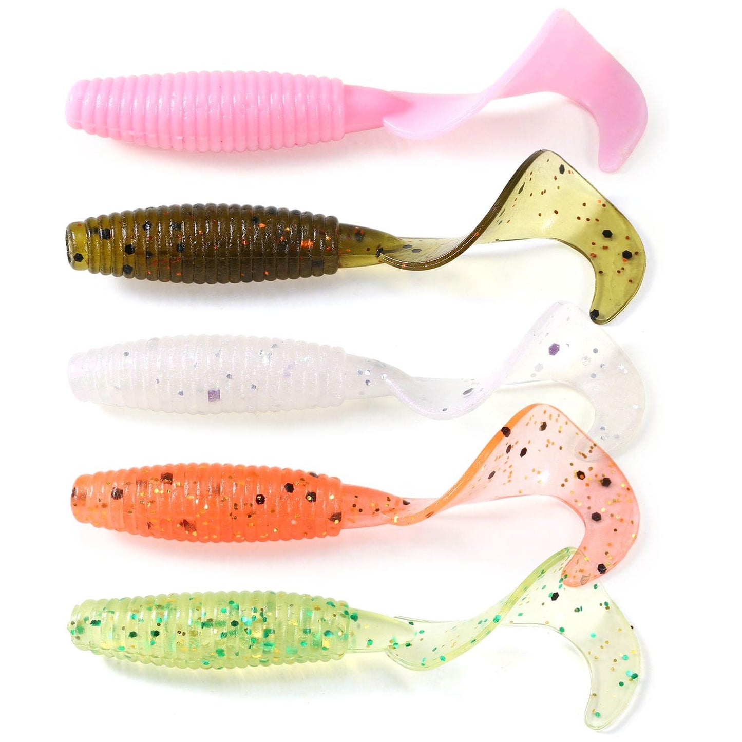 Artificial Soft Fishing Lure Artificial Silicone Worm Bait - BT-01