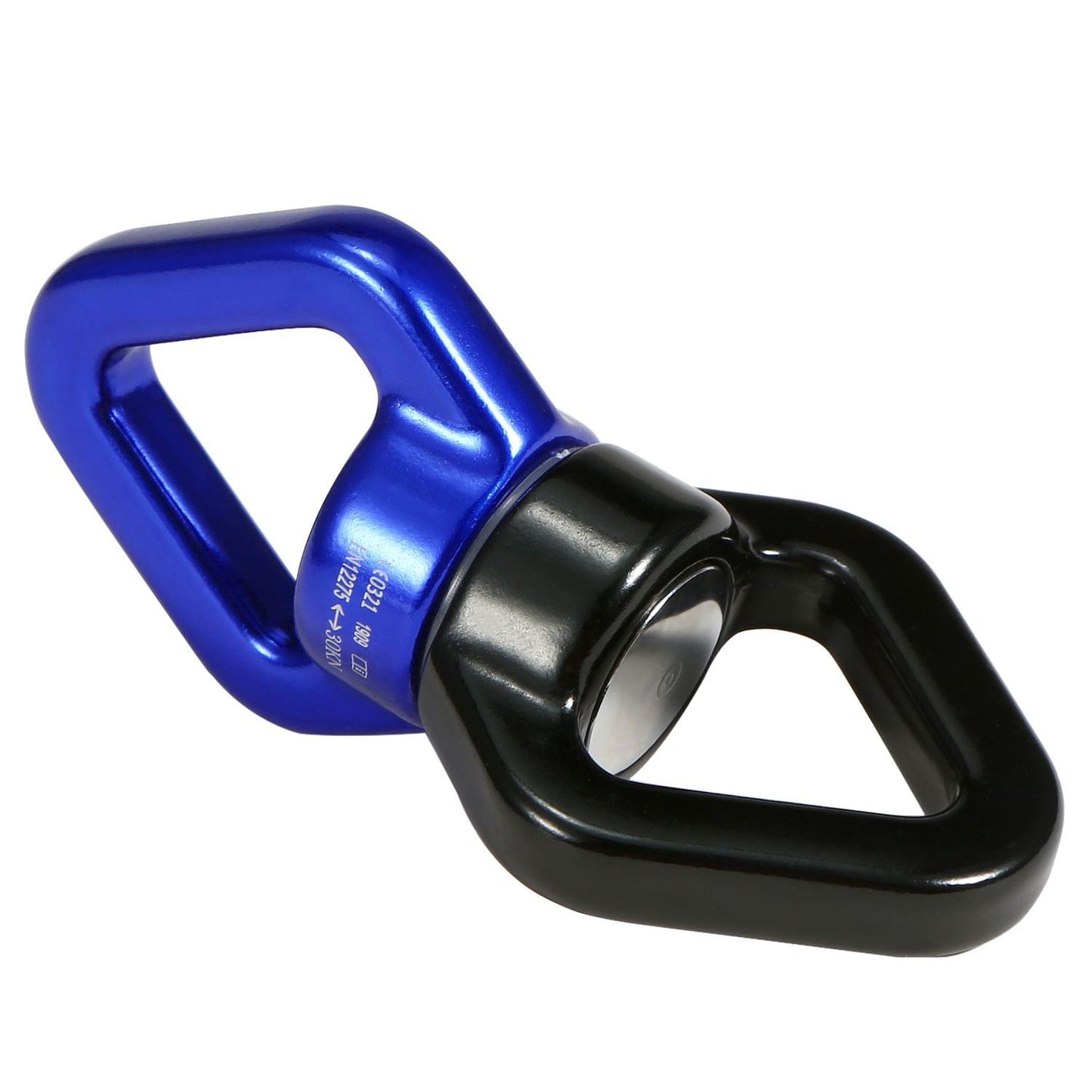 35KN 8-Shaped Descender & 25KN Climbing Carabiner Camping