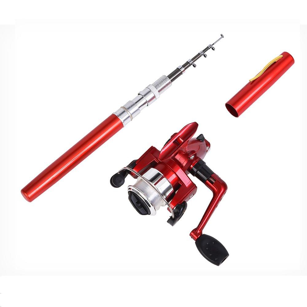 Pen Fishing Rod and Reel Combo Aluminum Alloy Mini - 1.6m