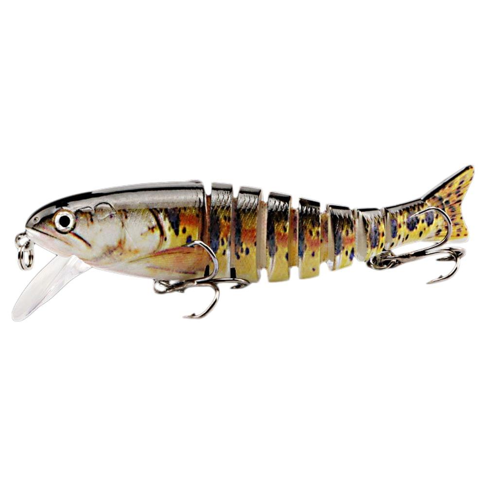 10.5cm/17.3g Sinking Wobblers Fishing Lures Jointed - Color3