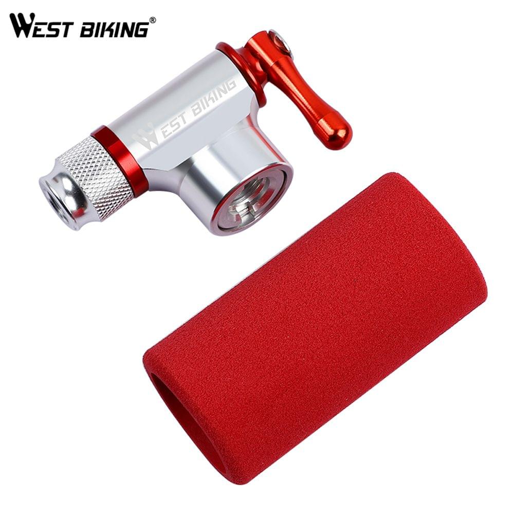 Bicycle Mini Pump CO2 Inflator Insulated Sleeve Air Cycling