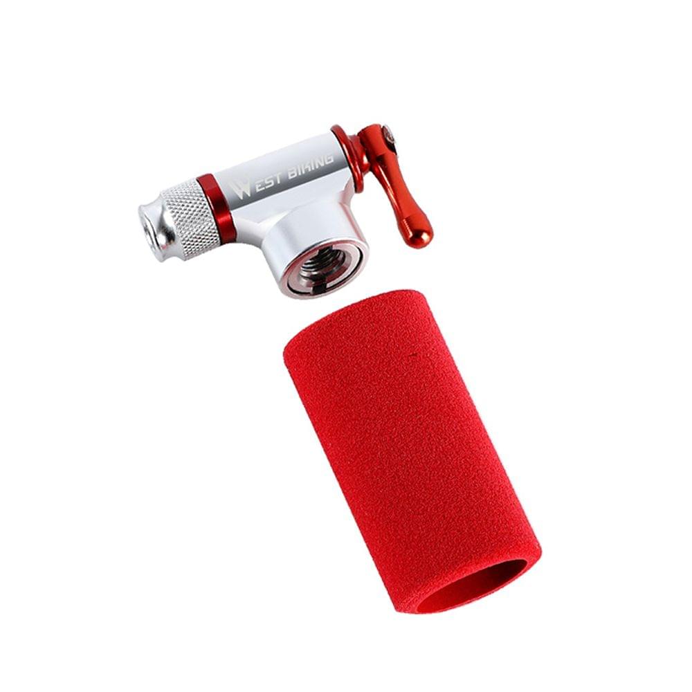 Bicycle Mini Pump CO2 Inflator Insulated Sleeve Air Cycling