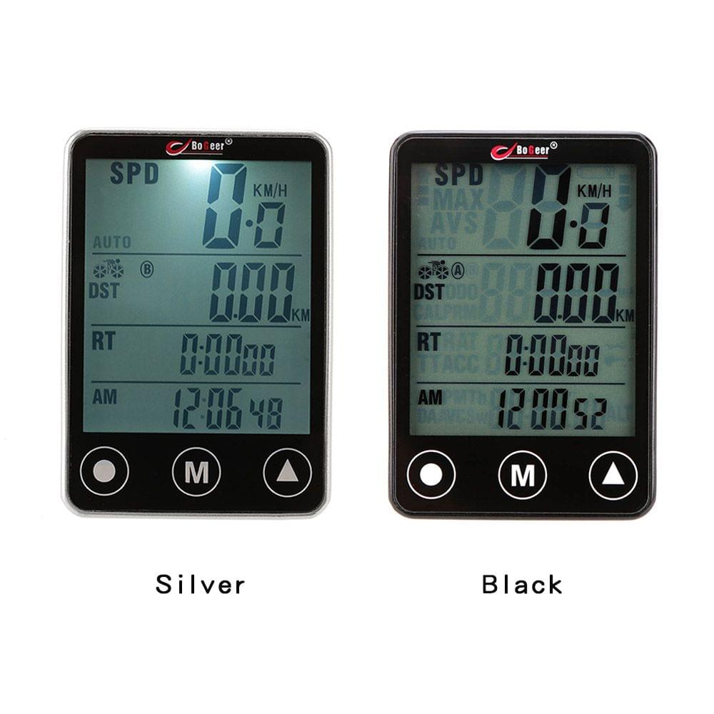 Multifunctional Wireless Touch Button LCD Bicycle Computer