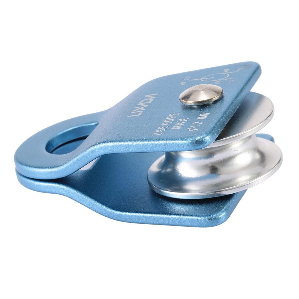 Lixada 20KN Small Mobile Single Pulley Swing Side Climbing