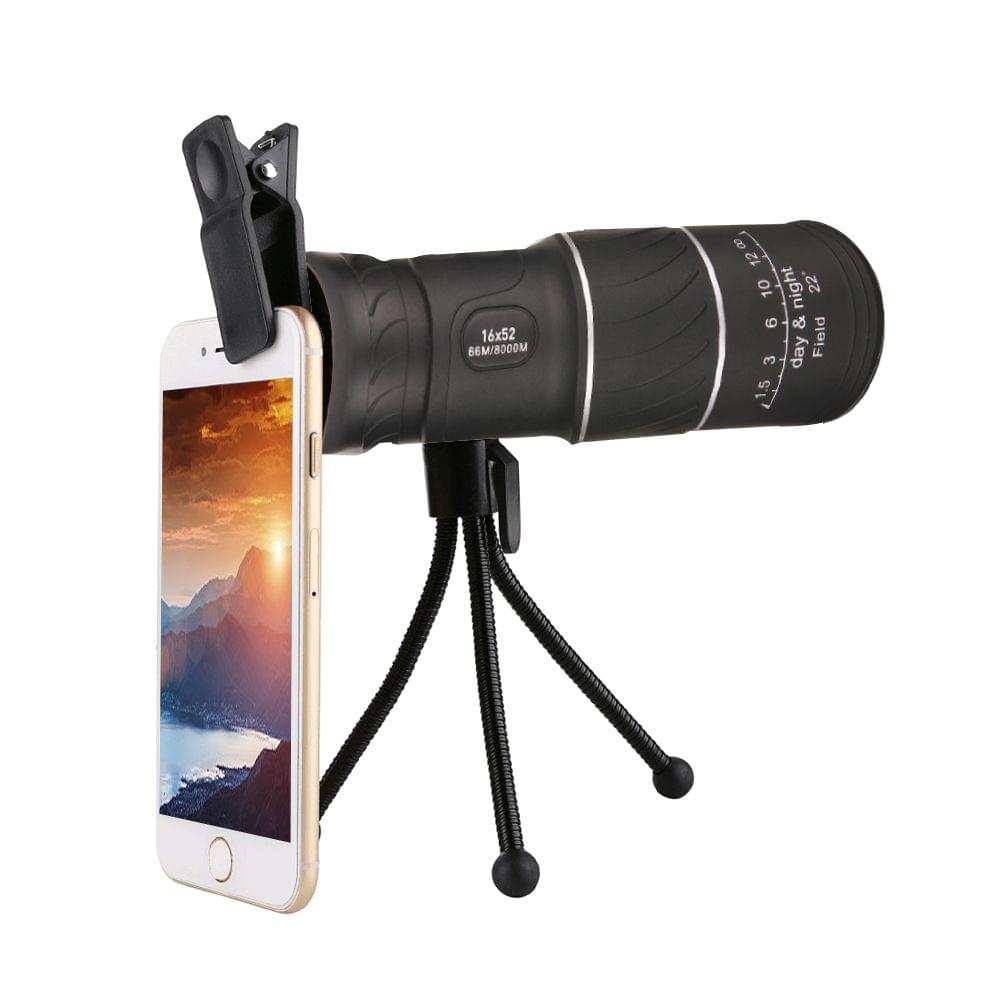Portable 16 * 52 Adjustable Single Telescope Full Optical - 2