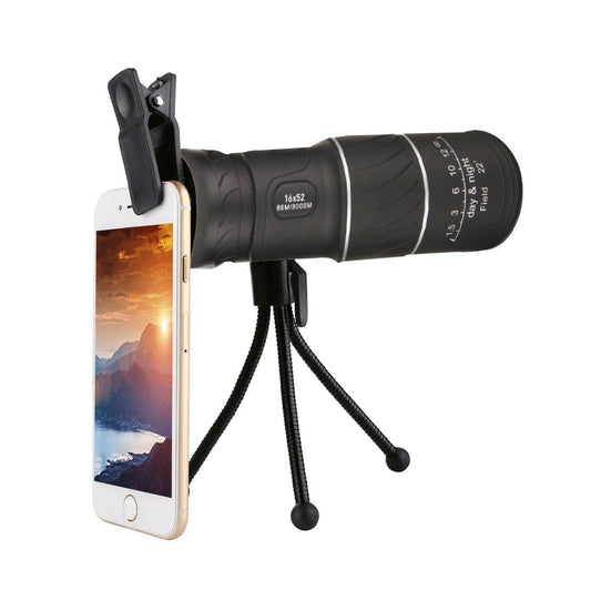 Portable 16 * 52 Adjustable Single Telescope Full Optical - 2