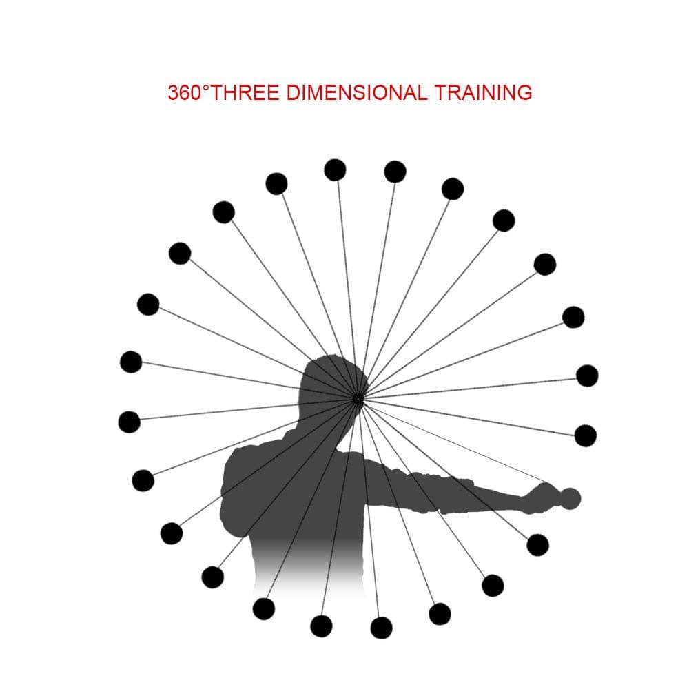 Boxing Reflex Ball 2 Level Pouching Ball with Sweat Band for