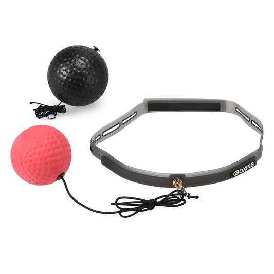 Boxing Reflex Ball 2 Level Pouching Ball with Sweat Band for