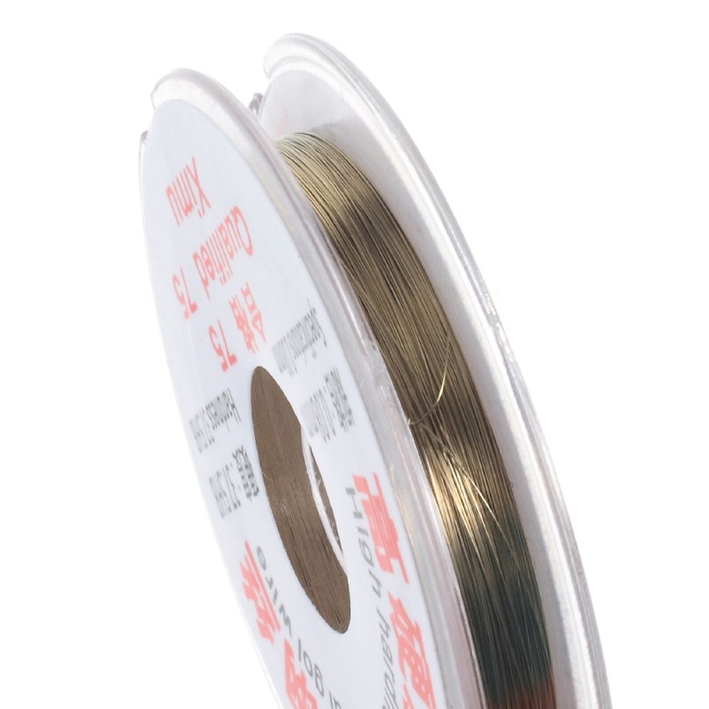 0.08mm Cutting Separator Gold Color Wire High Hardness for Mobile Phone LCD Screen Glass Repair - UNIQKART