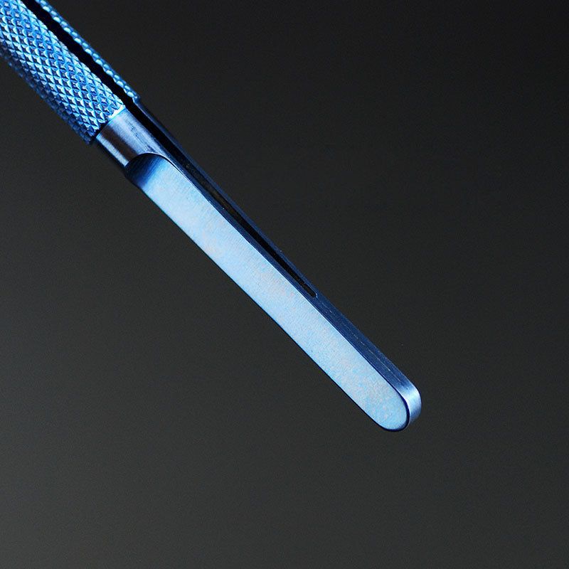 0.15mm Titanium Alloy Fingerprint Jump Wire Tweezer for Mobile Phone Mainboard Maintenance - Straight Tip - UNIQKART