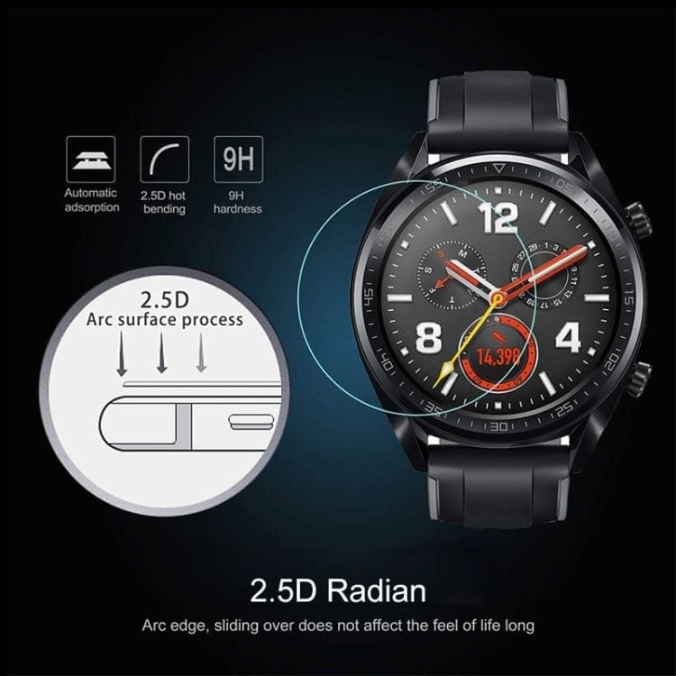0.26mm 2.5D Tempered Glass Film for Lenovo Watch 9 - UNIQKART