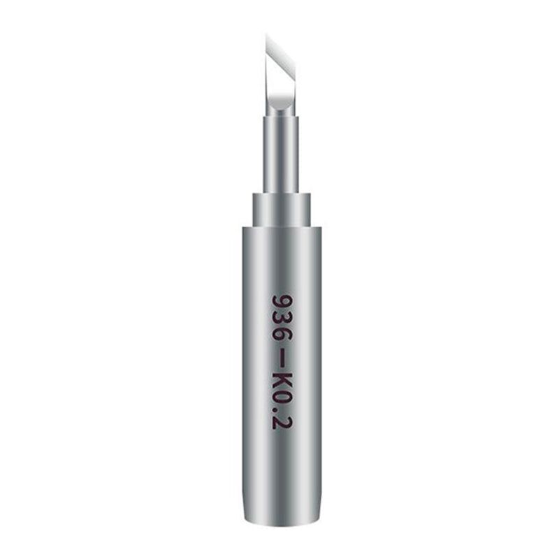 0.2mm Soldering Iron Tip Welding Head Replacement Soldering Station Part - 936-K 0.2 - UNIQKART