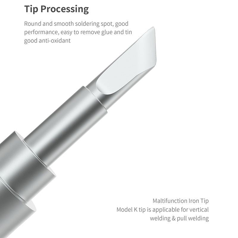 0.2mm Soldering Iron Tip Welding Head Replacement Soldering Station Part - 936-K 0.2 - UNIQKART