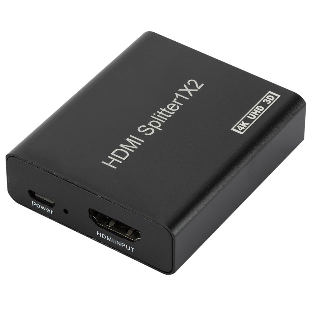 0033 4K*2K HDMI Splitter 1 in 2 Out Converter 3D Cable Adapter for Tablet Laptop PC - UNIQKART