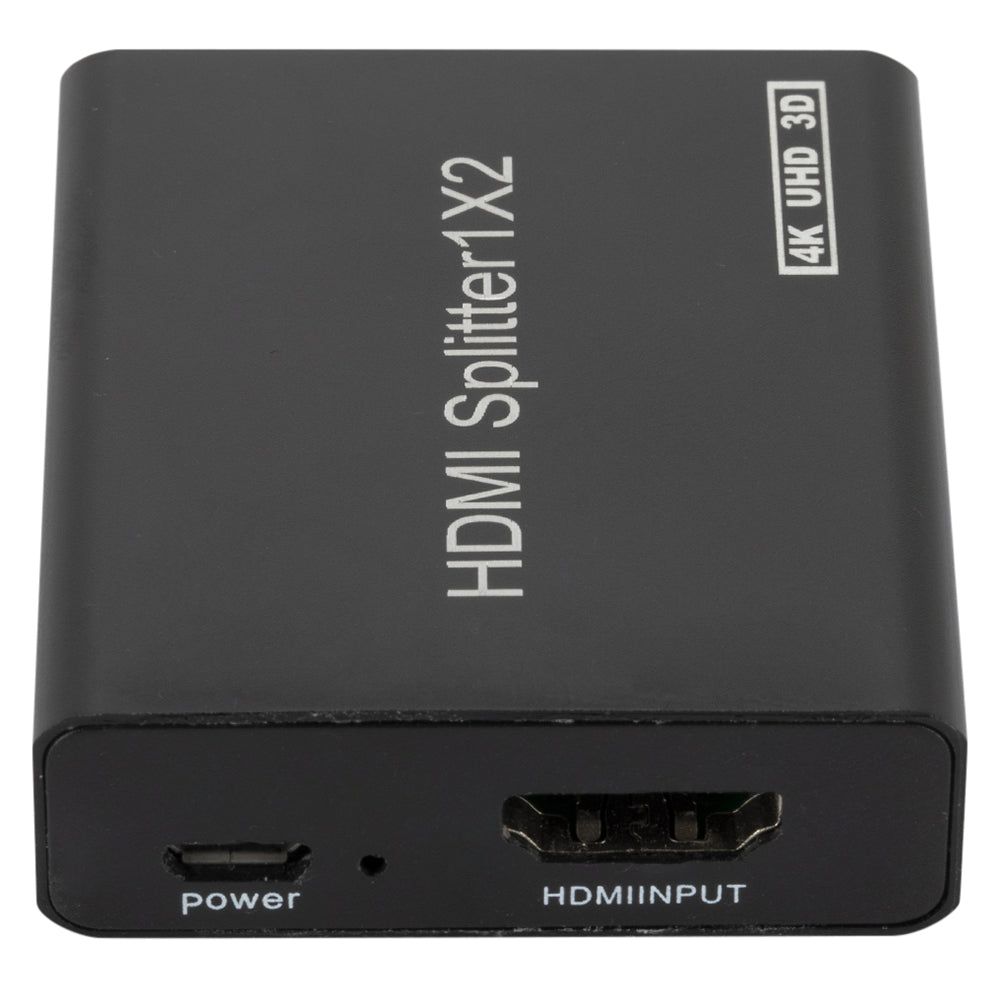0033 4K*2K HDMI Splitter 1 in 2 Out Converter 3D Cable Adapter for Tablet Laptop PC - UNIQKART