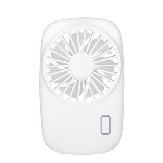 Portable Hand Held USB Rechargeable Mini Fan (White)