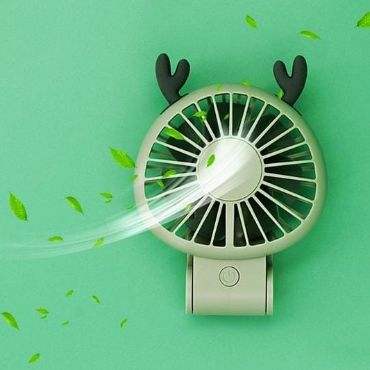 LT-S 3146 Small Fresh Folding Fan (Green)
