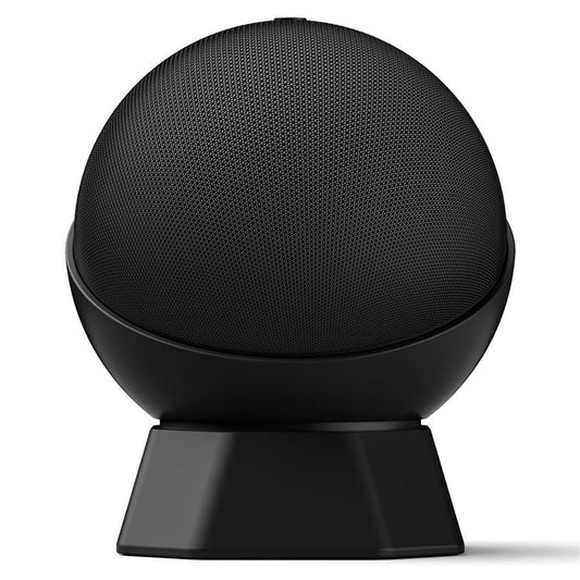 For Amazon Echo Dot (5th Gen) / (4th Gen) Smart Speaker Desktop Stand Anti-Slip Speaker Holder - Black