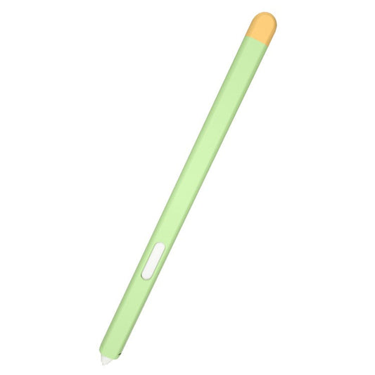 Contrast Color Stylus Pen Protective Cover for Samsung Galaxy Tab S Pen - Green/Yellow