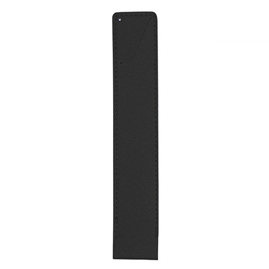 For Apple Pencil (1st/2nd Generation) Stylus Pen PU Leather Protective Cover Drop-proof Pouch - Black