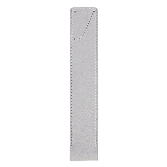 For Apple Pencil (1st/2nd Generation) Stylus Pen PU Leather Protective Cover Drop-proof Pouch - Grey
