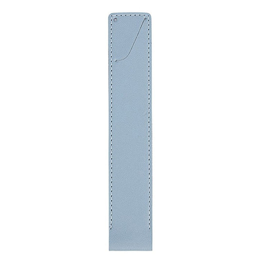 For Apple Pencil (1st/2nd Generation) Stylus Pen PU Leather Protective Cover Drop-proof Pouch - Baby Blue