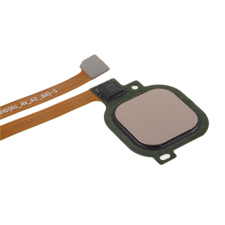 OEM Home Fingerprint Button Flex Cable for Huawei Honor 6x (2016) / Honor V8 - Gold Color