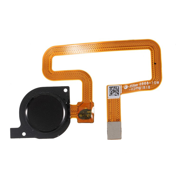 OEM Home Key Fingerprint Button Flex Cable Part for Huawei Y9 (2018) / Enjoy 8 Plus - Black