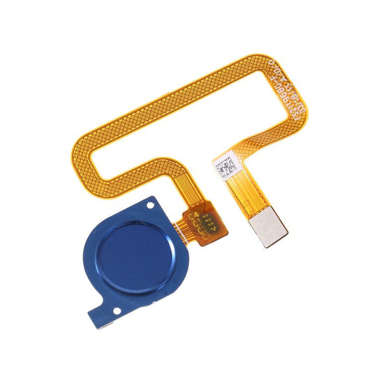 OEM Home Key Fingerprint Button Flex Cable for Huawei Y9 (2018) / Enjoy 8 Plus - Blue