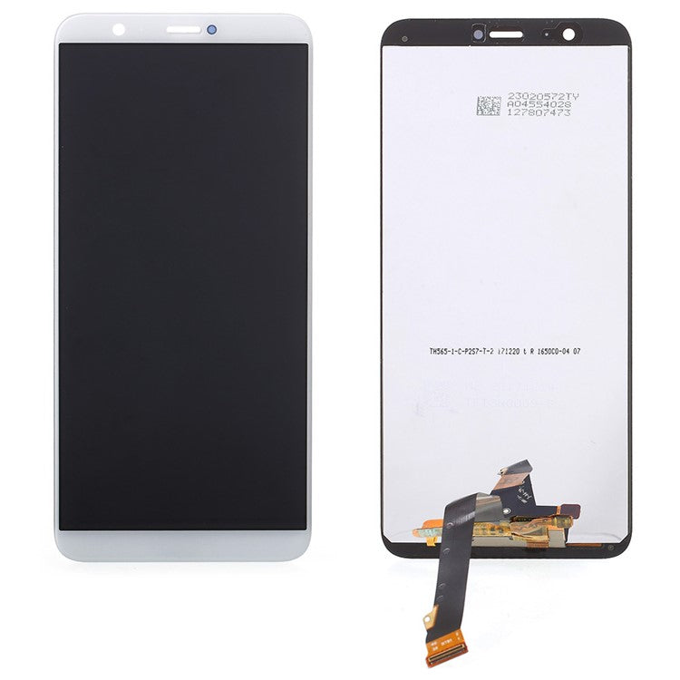 LCD Screen and Digitizer Assembly Replacement Part for Huawei P Smart / Enjoy 7S- White