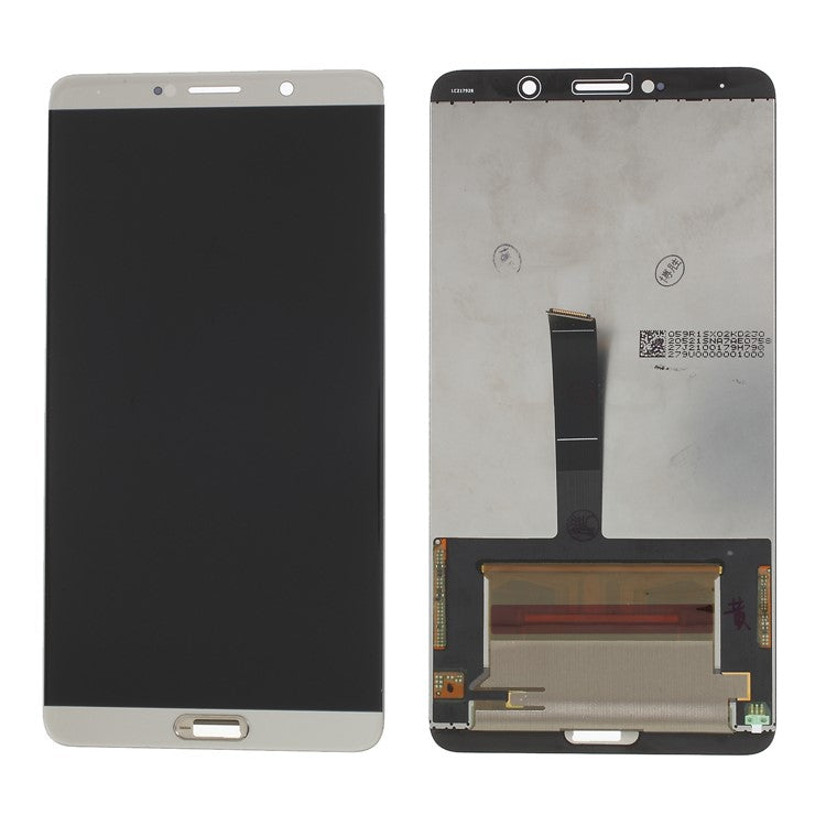 OEM LCD Screen and Digitizer Assembly Part Replacement for Huawei Mate 10 (without Logo) - Gold