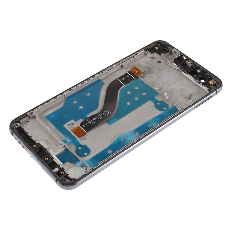 LCD Screen and Digitizer Assembly with Front Housing for Huawei P10 Lite - Black