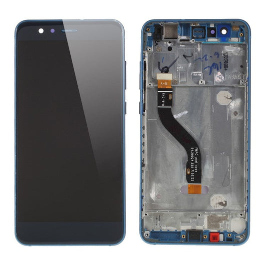 LCD Screen and Digitizer Assembly Replacement Part with Front Housing for Huawei P10 Lite - Blue