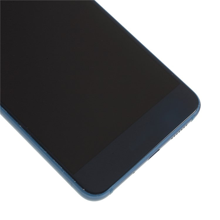 LCD Screen and Digitizer Assembly Replacement Part with Front Housing for Huawei P10 Lite - Blue