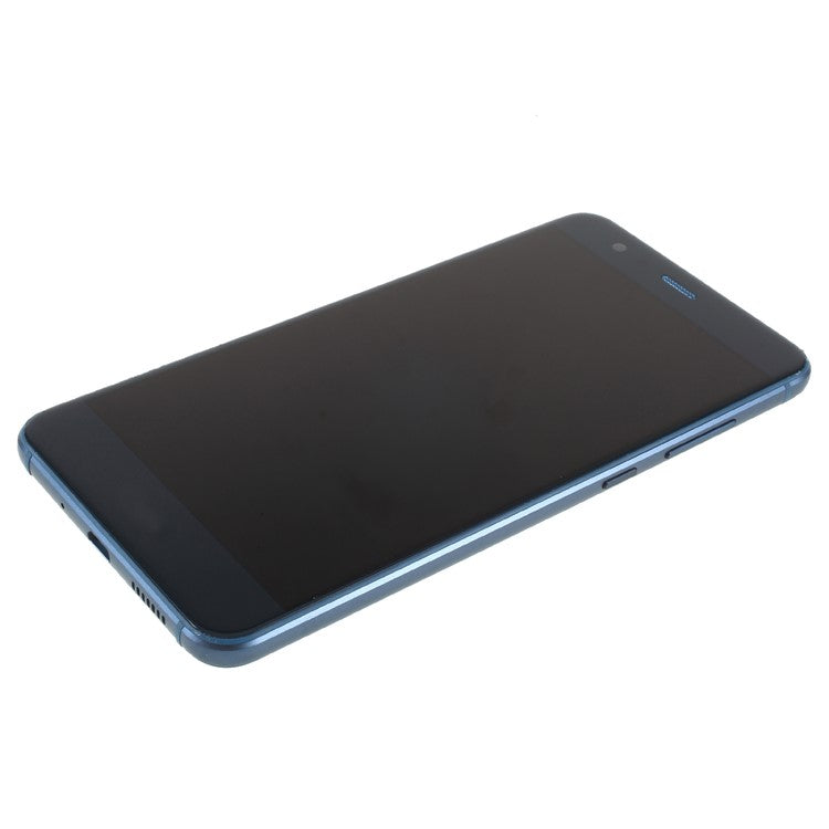 LCD Screen and Digitizer Assembly Replacement Part with Front Housing for Huawei P10 Lite - Blue