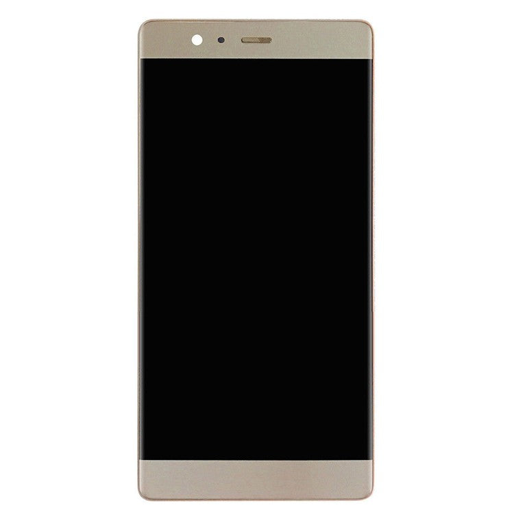 LCD Screen and Digitizer Assembly + Frame Replacement for Huawei P9 Plus (without Logo) - Gold