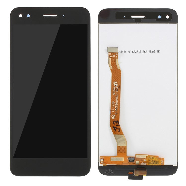 LCD Screen and Digitizer Assembly + Frame Replacement for Huawei P9 lite mini / Y6 Pro (2017) / Enjoy 7 - Black