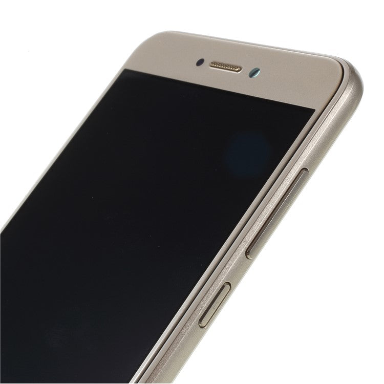 LCD Screen and Digitizer Assembly + Frame Part Replacement for Huawei Honor 8 Lite (2017) - Gold