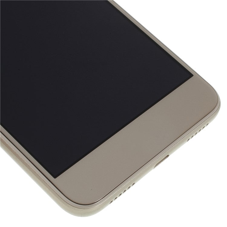 LCD Screen and Digitizer Assembly + Frame Part Replacement for Huawei Honor 8 Lite (2017) - Gold