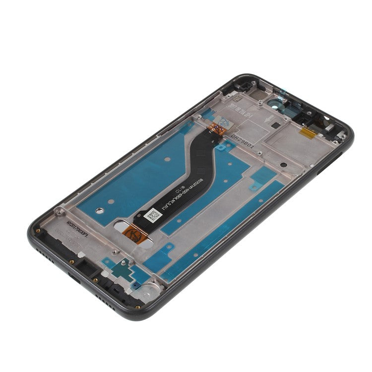 LCD Screen and Digitizer Assembly + Frame Replacement Part for Huawei P8 Lite (2017) - Black