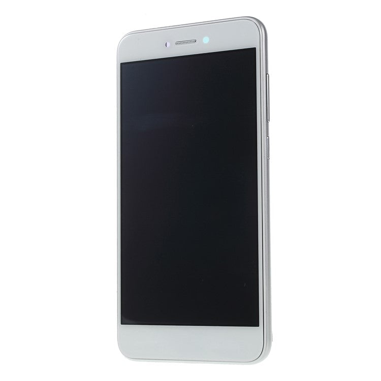 LCD Screen and Digitizer Assembly + Frame Replacement Part for Huawei P8 Lite (2017) - White