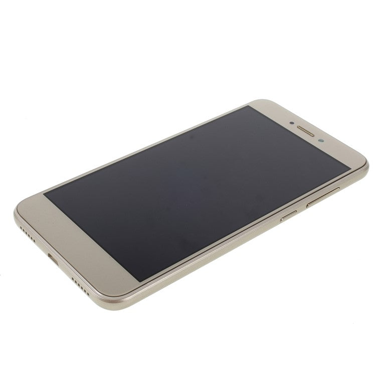LCD Screen and Digitizer Assembly + Frame Replacement Part for Huawei P8 Lite (2017) - Gold